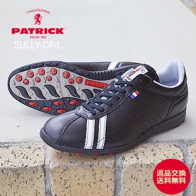 PATRICK ゴルフシューズ SULLY-CP/L シュリー カップレザー ゴルフ｜シュリー・カップ レザー｜SULLY-CP/L（BLK） – PATRICK