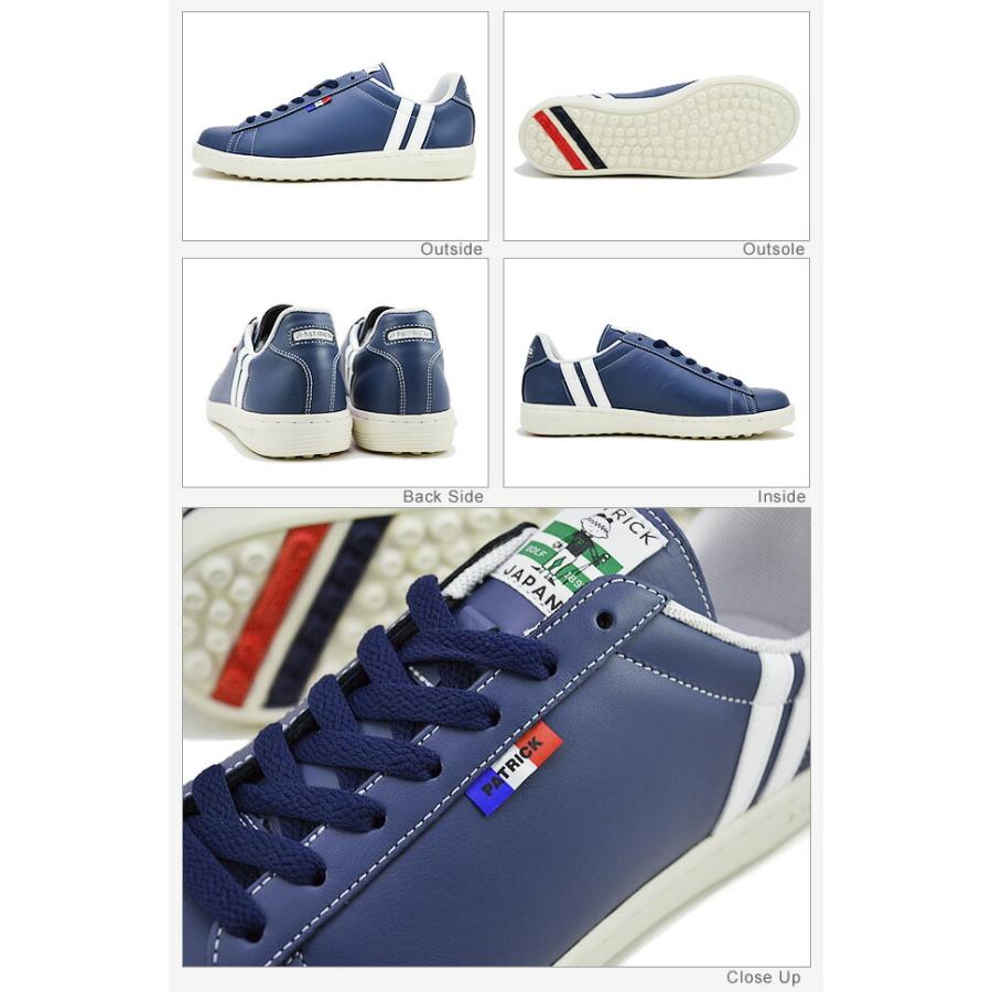 PATRICK（パトリック） QUEBEC-C/L ケベック・カップ/レザー NVY