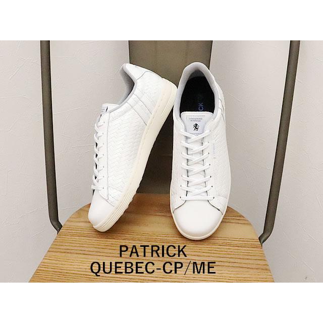 PATRICK（パトリック） QUEBEC-CP/ME ケベック・カップ/メッシュ WHT