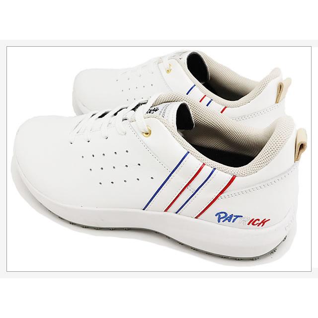 PATRICK パトリック CHATEAU-CP/EMB シャトー・カップ/エンブロイダリー TRC トリコロール スニーカー スパイクレス ゴルフシューズ 日本製 返品交換送料無料 PATRICK（パトリック） CHATEAU-CP/EMB シャトー・カップ/エンブロイ