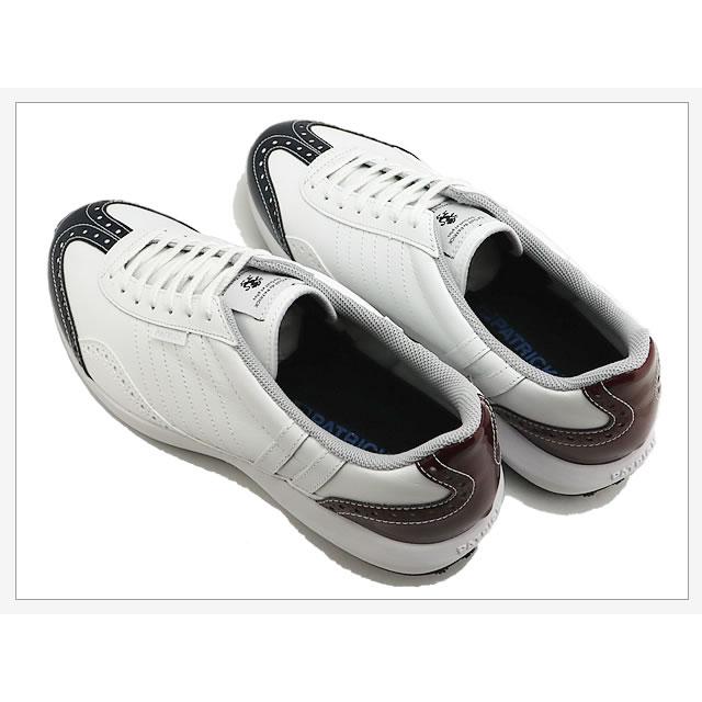 PATRICK パトリック PALACE-CP/L パレス・カップ/レザー TRC トリコロール　靴　スニーカー　スパイクレス ゴルフシューズ 日本製返品交換送料無料_4