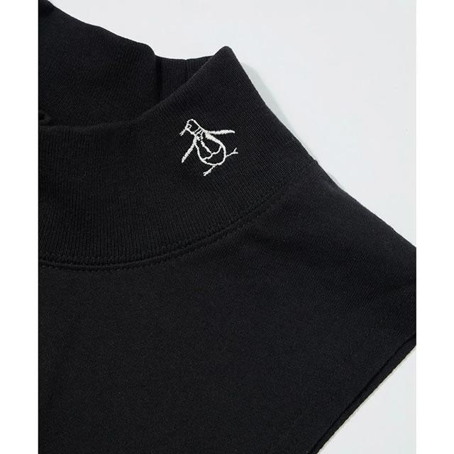 Munsingwear マンシングウェア ビッグロゴ モックネック ブラック M Munsingwear マンシングウェア グランドスラム Grand Slam