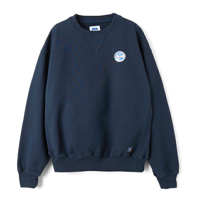 RUSSELL ATHLETIC PRO コットン パーカー ネイビー BerBerjin × RUSSELL ATHLETIC / ベルベルジン × ラッセル