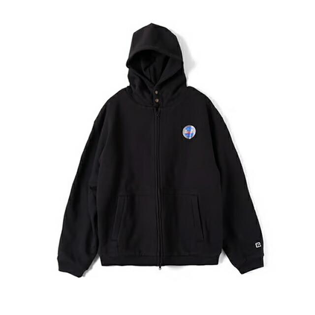 フーディー ブルゾン 撥水 RUSSELL×BerBerJinラッセルベルベルジンProCottonプロコットン