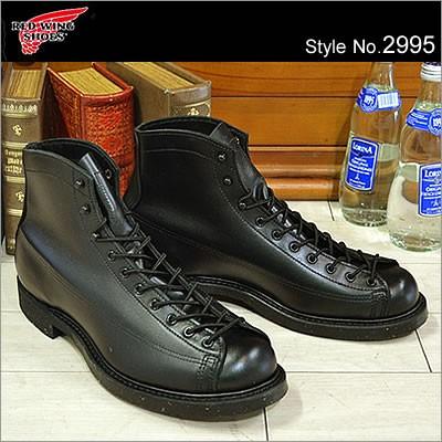 レッドウィング ブーツ メンズ Redwing 2995 定番の人気シリーズpoint ポイント 入荷 Lineman Boot ラインマン ワイドパネル 正規販売店 Panel ブーツwide Black Retan ブラック リタン