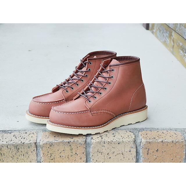 RED WING レッドウィング 3425 WOMEN'S  6" Classic Moc ウィメンズ 6インチ クラシックモック Auburn"Legacy" オーバーン"レガシー" 返品交換送料無料｜928wing｜03