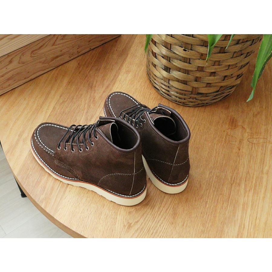 RED WING レッドウィング 3476 WOMEN'S  6-INCH CLASSIC MOC ウィメンズ 6インチ クラシックモック チョコレートミュールスキナー 返品交換送料無料の画像