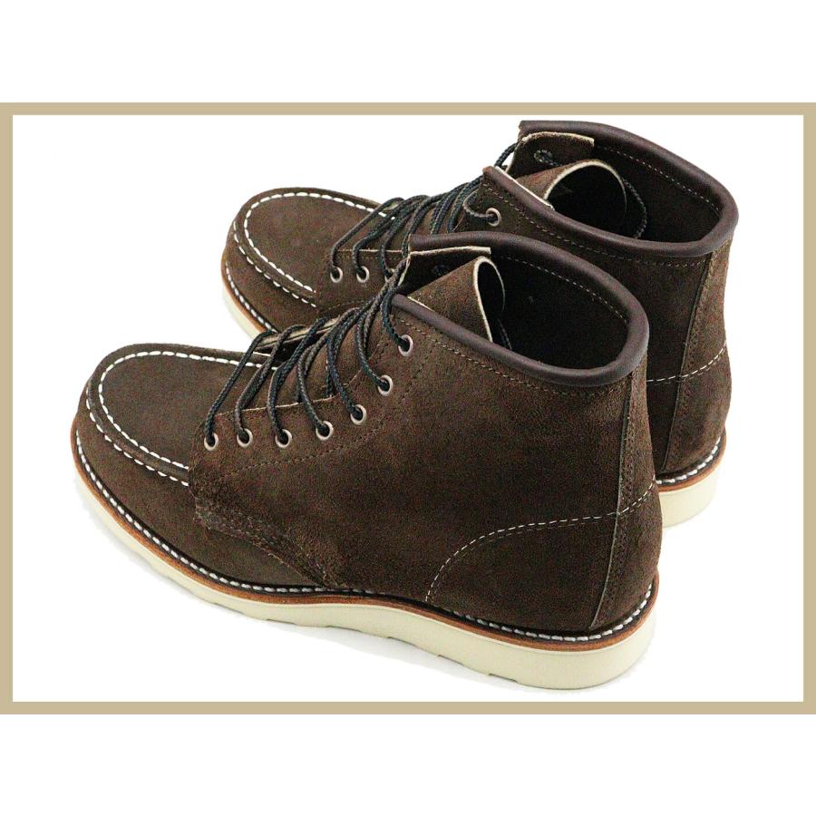 RED WING レッドウィング 3476 WOMEN'S  6-INCH CLASSIC MOC ウィメンズ 6インチ クラシックモック チョコレートミュールスキナー 返品交換送料無料の画像