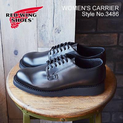 RED WING SHOES レッドウィング 3486 WOMEN'S Carrier ウ Black RED WING SHOES レッドウィング 3486 WOMEN'S Carrier ウ Black