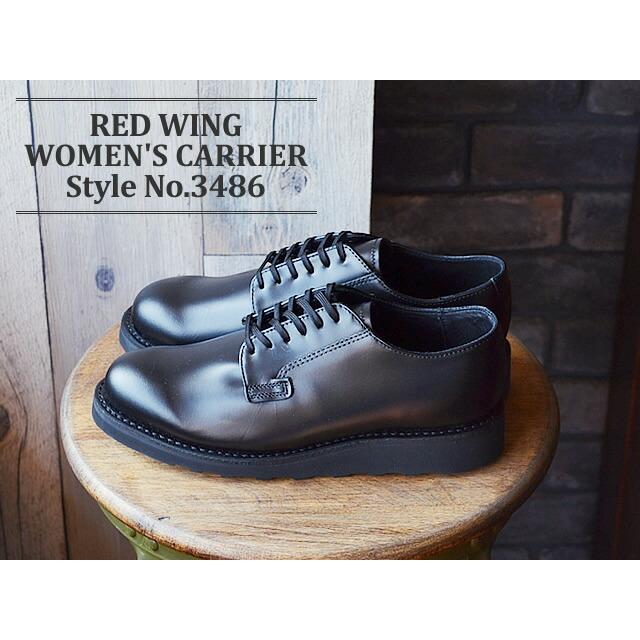 RED WING SHOES レッドウィング 3486 WOMEN'S Carrier ウ Black RED WING SHOES レッドウィング 3486 WOMEN'S Carrier ウ Black