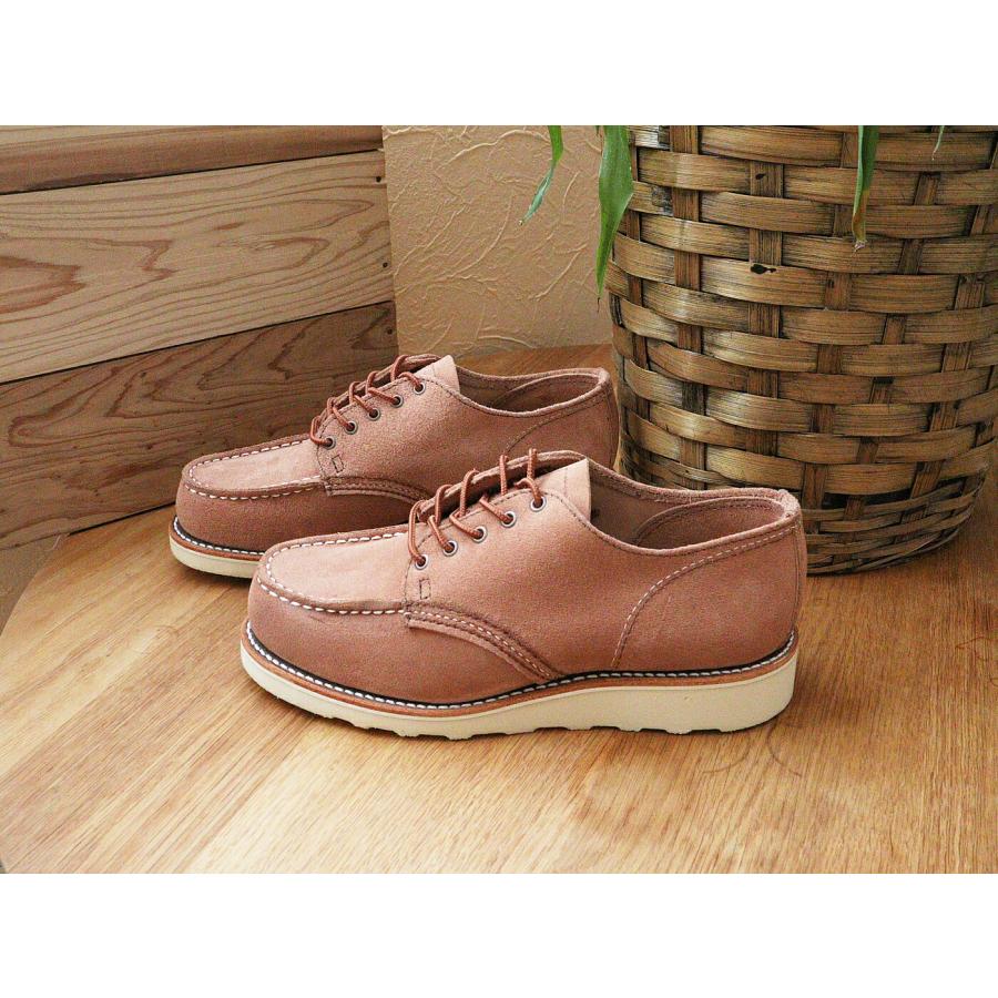 RED WING レッドウィング 3609 WOMEN'S  CLASSIC MOC OXFORD ウィメンズ  クラシックモック オックスフォード ダスティローズ アビリーン 返品交換送料無料の画像