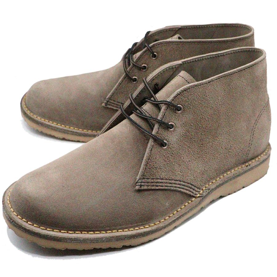 RED WING レッドウィング Style No.3610 WEEKENDER CHUKKA ウィークエンダー チャッカ サンドストーン モハヴェ ラフアウト　返品交換送料無料の画像