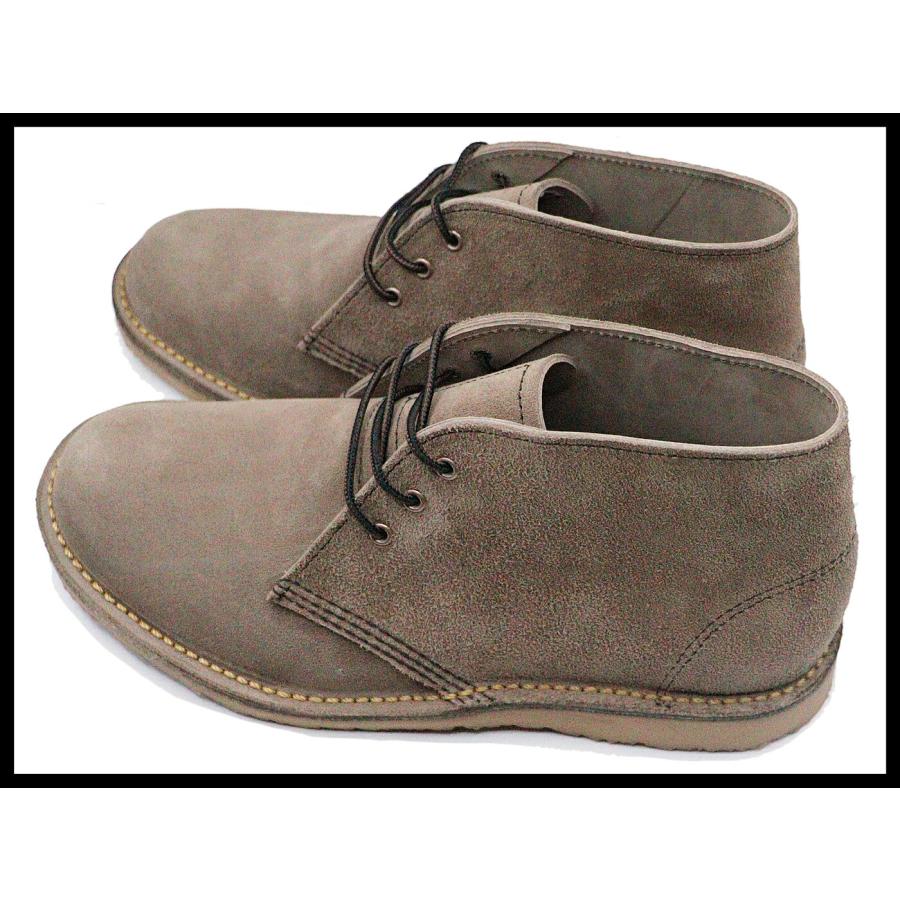 RED WING レッドウィング Style No.3610 WEEKENDER CHUKKA ウィークエンダー チャッカ サンドストーン モハヴェ ラフアウト　返品交換送料無料の画像