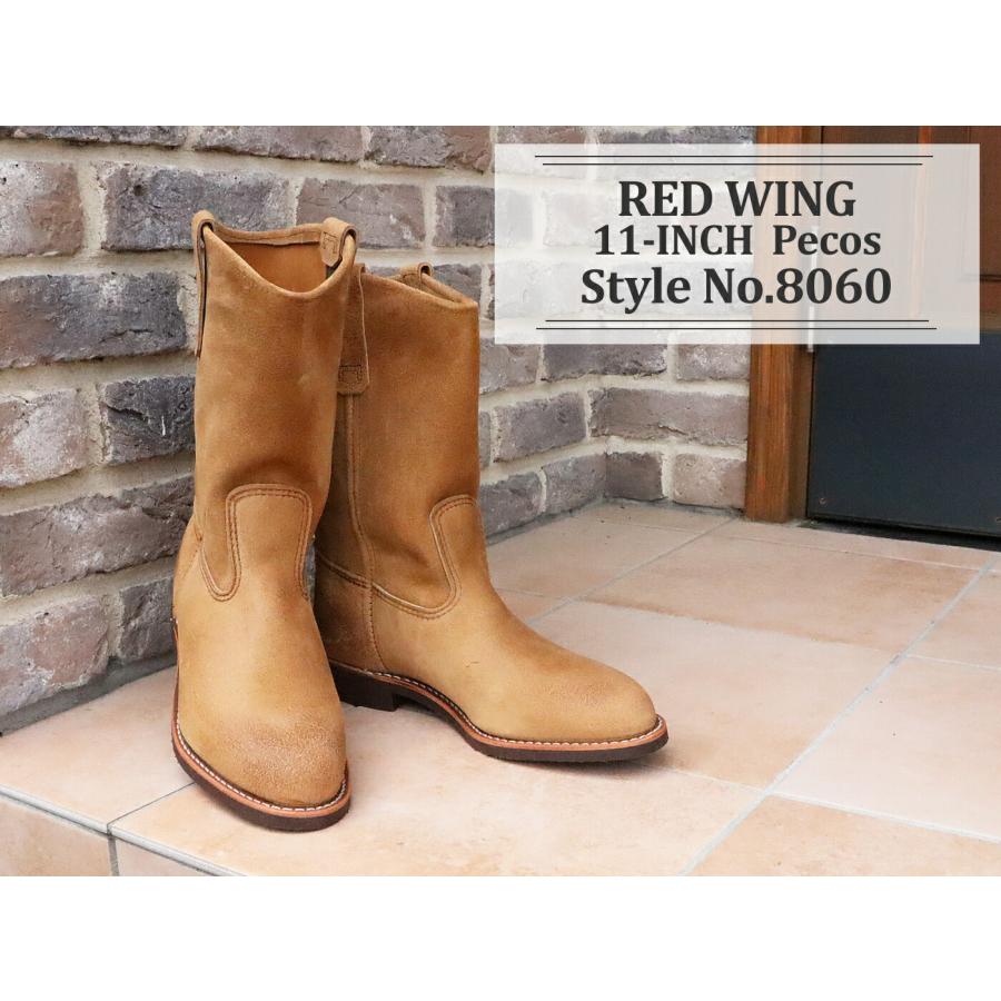 RED WING レッドウィング Style No.8060 E 11-inch Pecos  11インチペコス  Hawthorne ”Muleskinner” ホーソーン・ミュールスキナー 靴返品交換送料無料の画像