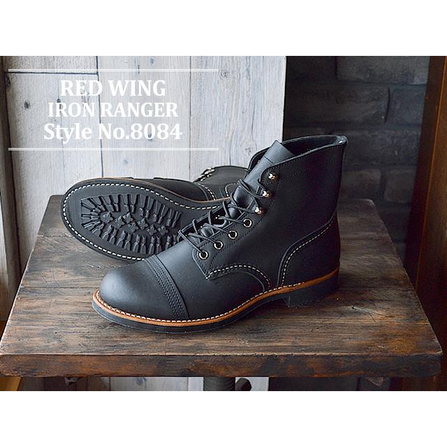 RED WING SHOES レッドウィング Style No.8084 IRON RANGER RED WING SHOES レッドウィング Style No.8084 IRON RANGER
