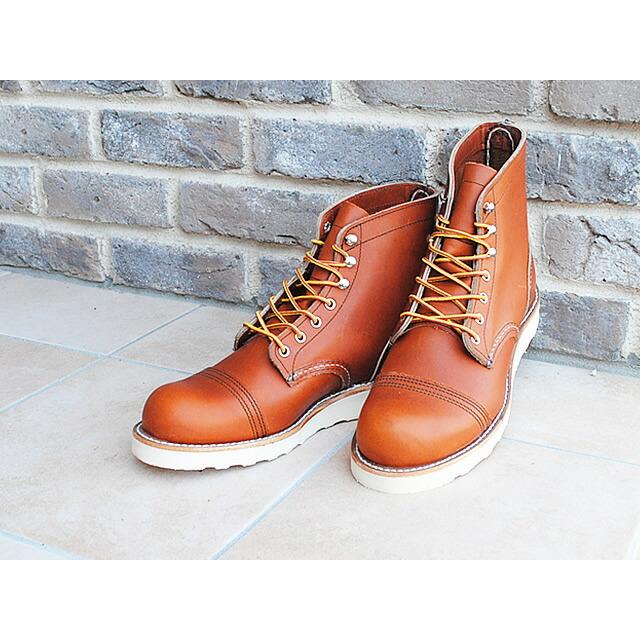 RED WING レッドウィング Style No.8089 IRON RANGER TRACTION TRED アイアンレンジャー トラクショントレッド オロレガシー返品交換送料無料の画像