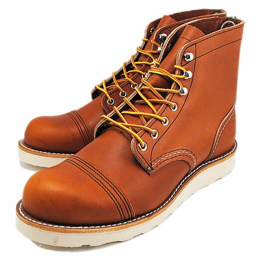 RED WING レッドウィング Style No.8089 IRON RANGER TRACTION TRED アイアンレンジャー トラクショントレッド オロレガシー返品交換送料無料の画像