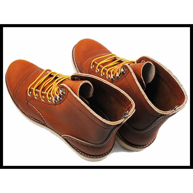 RED WING レッドウィング Style No.8089 IRON RANGER TRACTION TRED アイアンレンジャー トラクショントレッド オロレガシー返品交換送料無料の画像