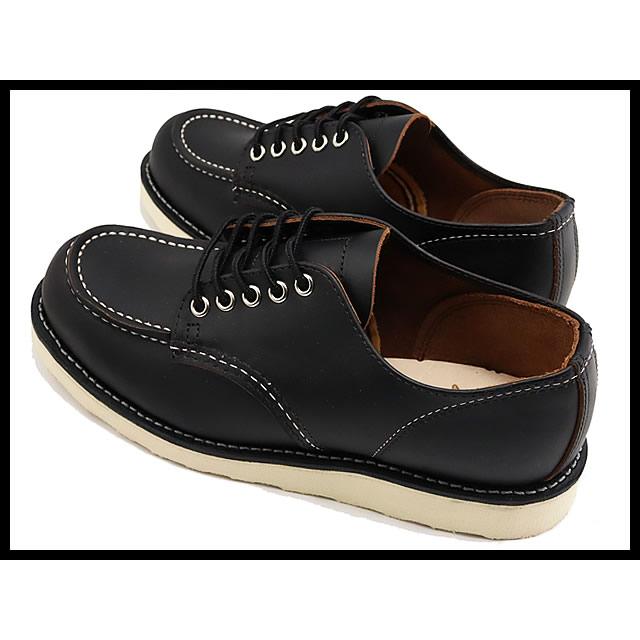 RED WING レッドウィング Style No.8090 CLASSIC MOC OXFORD クラシック モック オックスフォード ブラック・プレーリー返品交換送料無料の画像