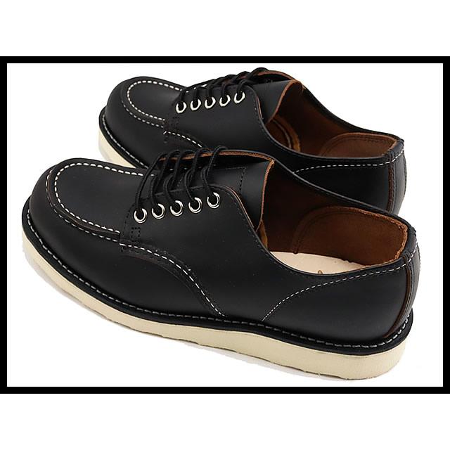 RED WING レッドウィング Style No.8090 CLASSIC MOC OXFORD クラシック モック オックスフォード  BLACK”PRAIRIE” ブラック・プレーリー 返品交換送料無料｜928wing｜05