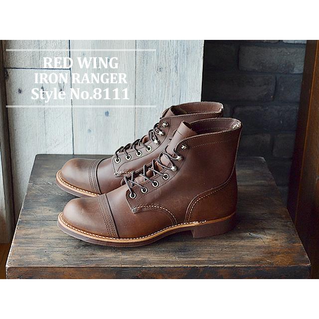 RED WING SHOES レッドウィング ブーツ 8111/8081 アイアン RED WING SHOES レッドウィング ブーツ 8111/8081 アイアン