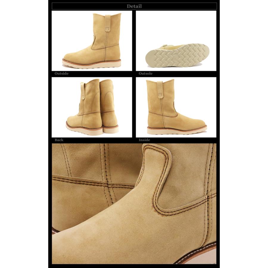 RED WING レッドウィング 8168 9-INCH PECOS 9インチ ペコス クッションソール HAWTHORNE ABILENE ROUGHOUT ホーソーン アビリーン ラフアウト返品交換送料無料の画像