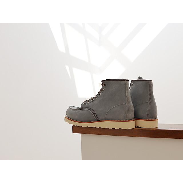 RED WING レッドウィング 8800 CLASSIC WORK 6"MOC-TOE クラシックワーク 6インチ モックトゥ  ダスティブルー”アビリーン”返品交換送料無料の画像