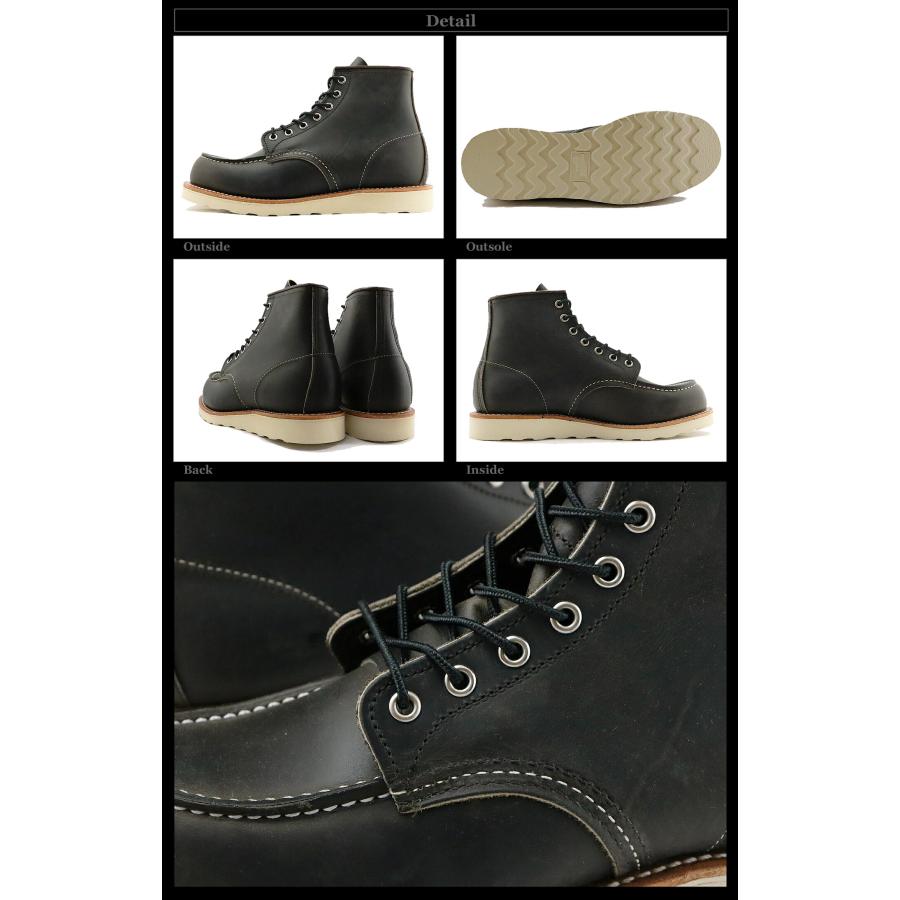 RED WING レッドウィング 8890 6-INCH CLASSIC MOC 6インチ クラシックモック返品交換送料無料の画像