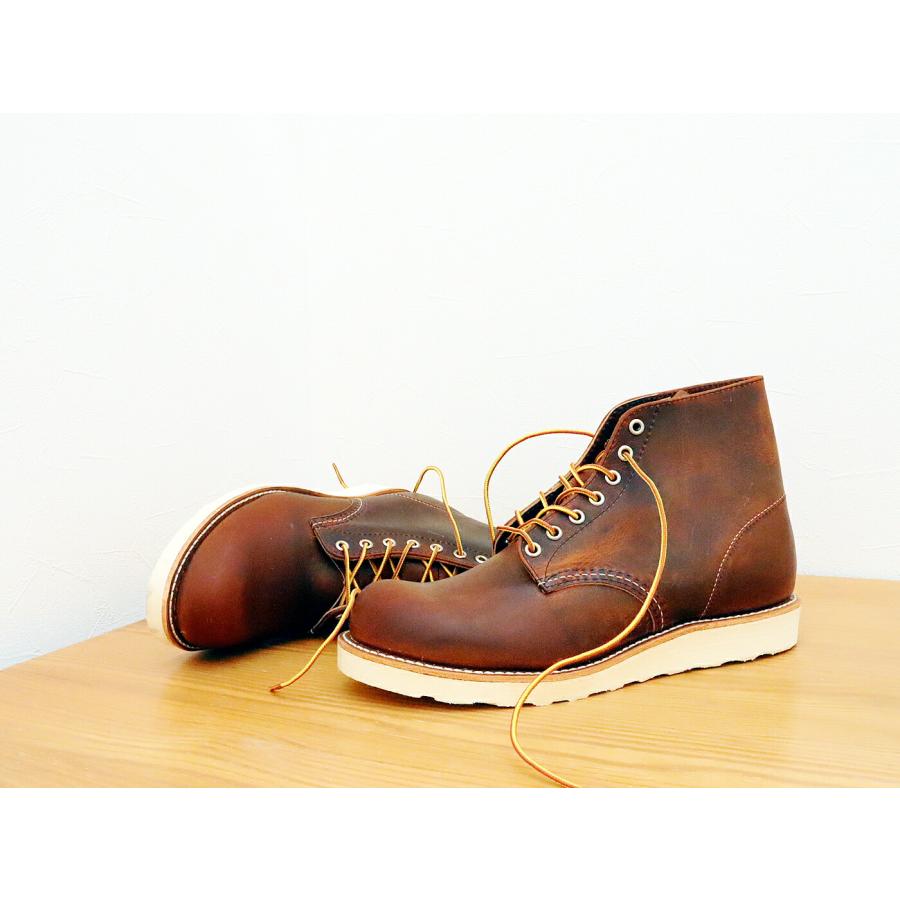 RED WING レッドウィング 9111 6-INCH CLASSIC ROUND 6インチ クラシック ラウンド COPPER ROUGH＆TOUGH カッパー ラフ アンド タフ返品交換送料無料の画像