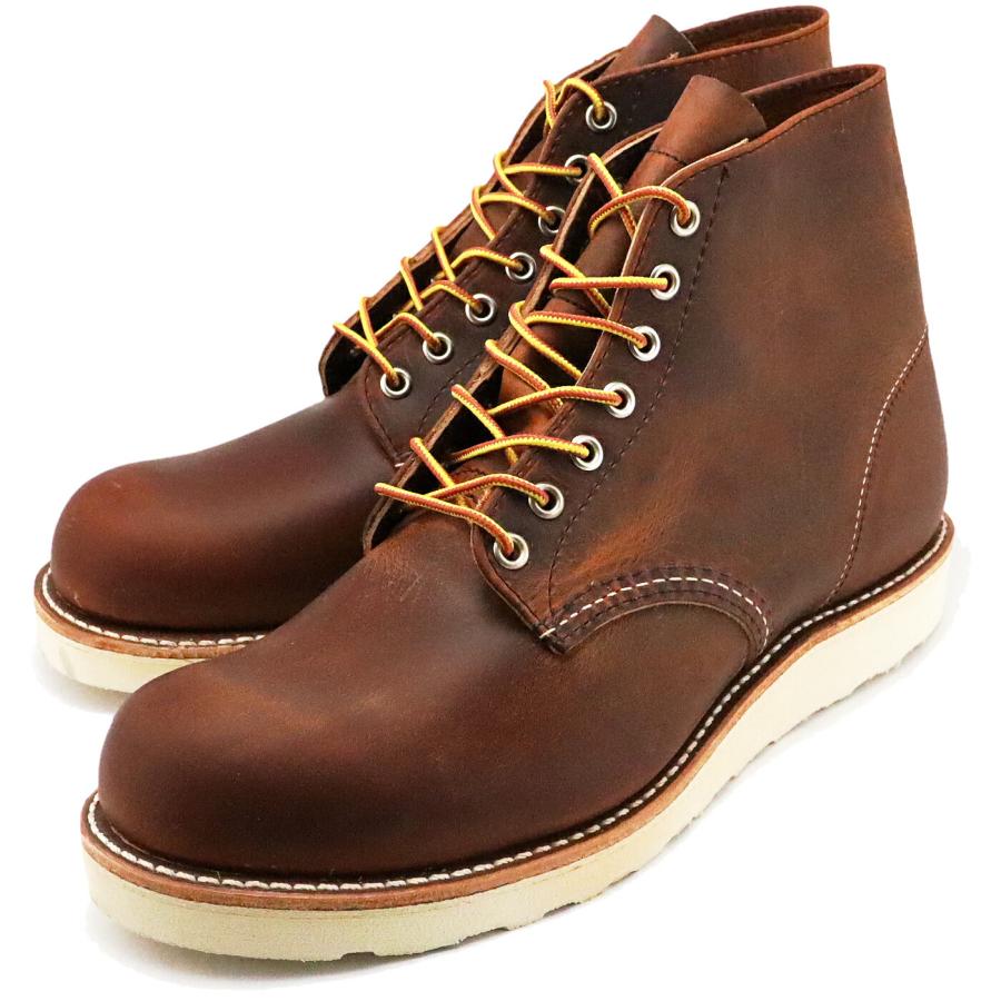 RED WING レッドウィング 9111 6-INCH CLASSIC ROUND 6インチ クラシック ラウンド COPPER ROUGH＆TOUGH カッパー ラフ アンド タフ返品交換送料無料の画像