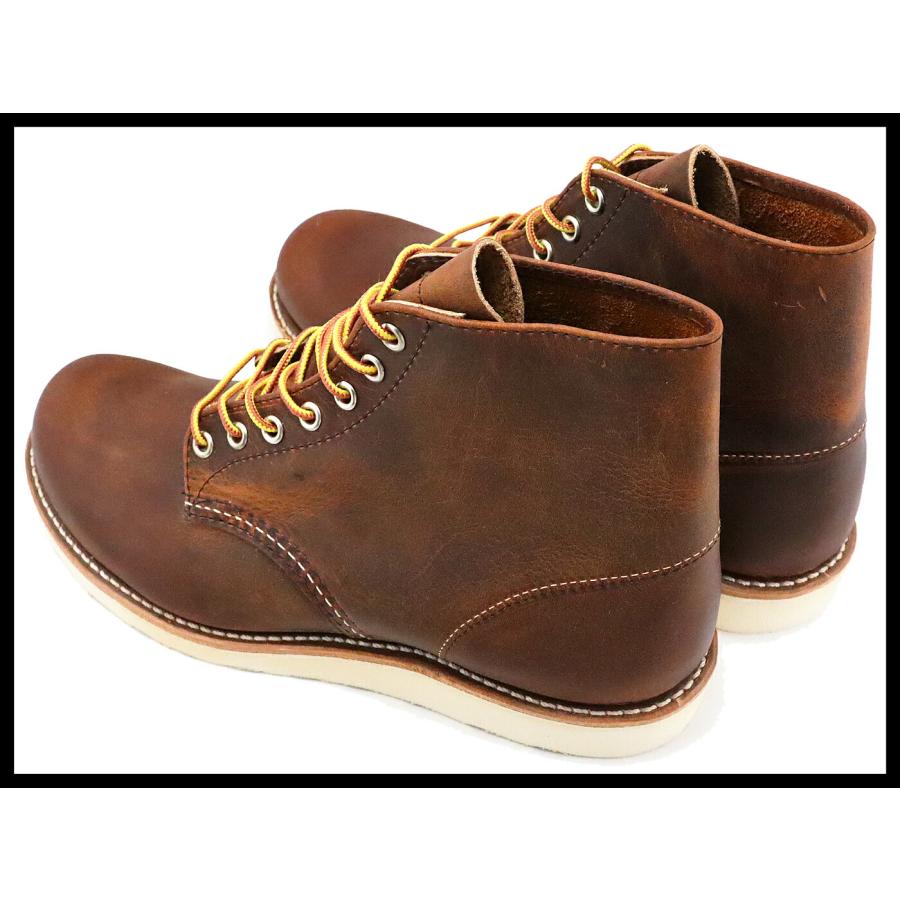 RED WING レッドウィング 9111 6-INCH CLASSIC ROUND 6インチ クラシック ラウンド COPPER ROUGH＆TOUGH カッパー ラフ アンド タフ返品交換送料無料の画像