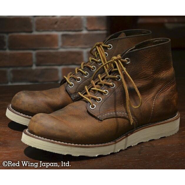 RED WING レッドウィング 9111 6-INCH CLASSIC ROUND 6インチ クラシック ラウンド COPPER ROUGH＆TOUGH カッパー ラフ アンド タフ返品交換送料無料の画像