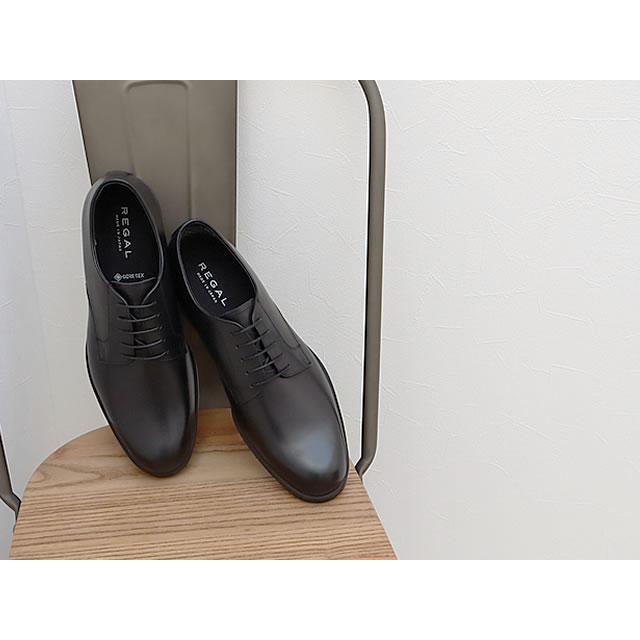 REGAL リーガル プレーントゥ 34CL ブラック GORE-TEX REGAL リーガル プレーントゥ 34CL ブラック GORE-TEX