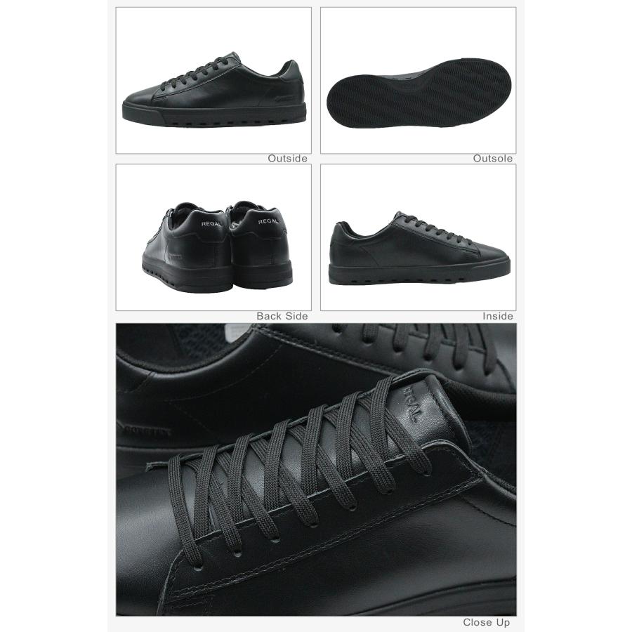 REGAL コート　ブラック REGAL（リーガル） コートスニーカー GORE-TEX SURROUND BLACK