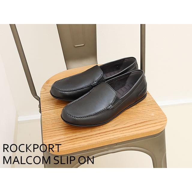 ROCKPORT（ロックポート） 爆買 MALCOM SLIP ON マルコム スリッポン 