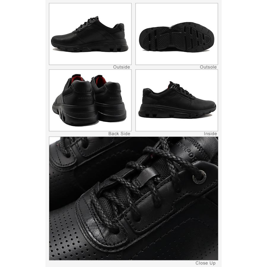 ROCKPORT ロックポート REBOUNDX PLAIN TOE リバウンドエックス プレーン トゥ ブラック ウォーキングシューズ レザー カウレザー メンズ返品交換送料無料_5