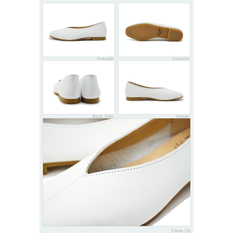 【返品交換送料無料】Recipe レシピ RP-267　Vカットスクエア　WHT ホワイト　スリッポン スリップオン靴 レディース シューズ Recipe（レシピ） RP-267 Vカットスクエア WHT ホワイト スリッポン