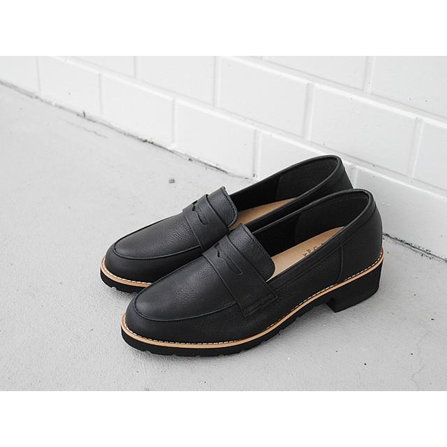 Recipe レシピ コインローファー Blk ブラック 靴 レディース シューズ 軽くて柔らかい 日本製 返品交換送料無料 Rp 309 Blk アルカヤ靴店 928wing 通販 Yahoo ショッピング