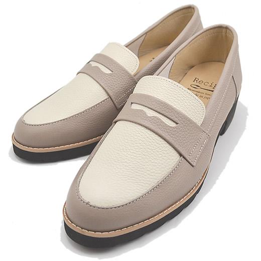 Recipe（レシピ） RP-309 コインローファー IVC アイボリーコンビ