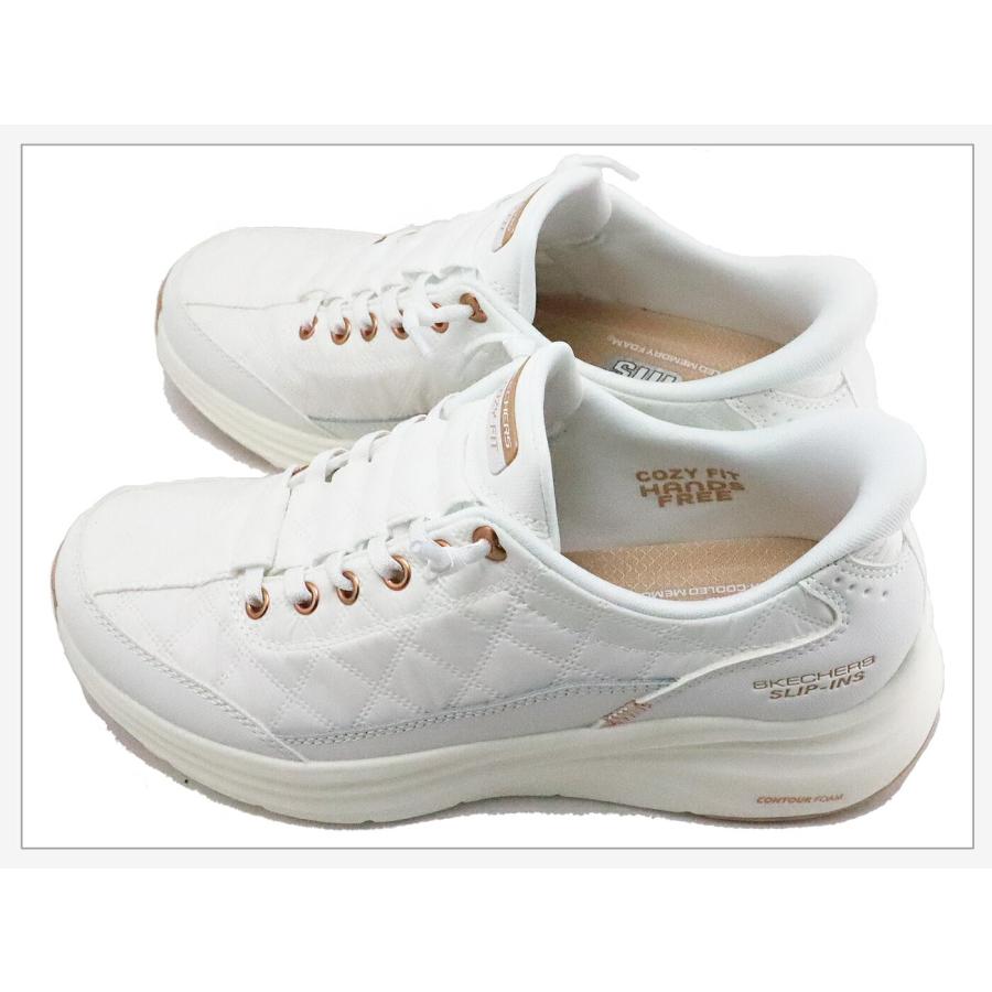 SKECHERS SLIP-INS スケッチャーズ スリップインズ  CONTOUR FOAM コンツアーフォーム-ゴールデン アワー 返品交換送料無料の画像