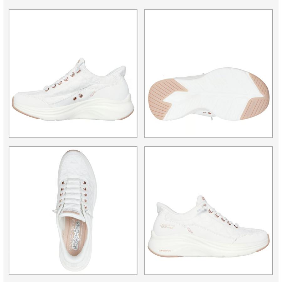 SKECHERS SLIP-INS スケッチャーズ スリップインズ  CONTOUR FOAM コンツアーフォーム-ゴールデン アワー 返品交換送料無料の画像