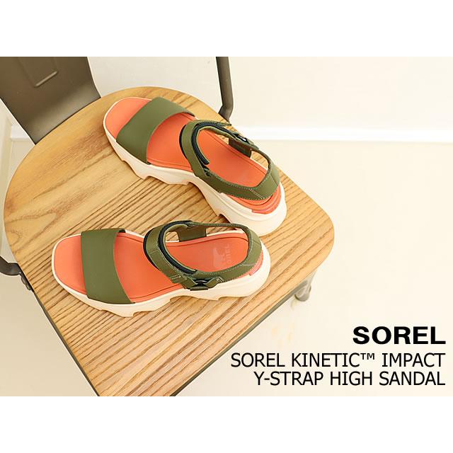 SOREL（ソレル） レディース KINETIC IMPACT Y-STRAP HIGH SANDAL
