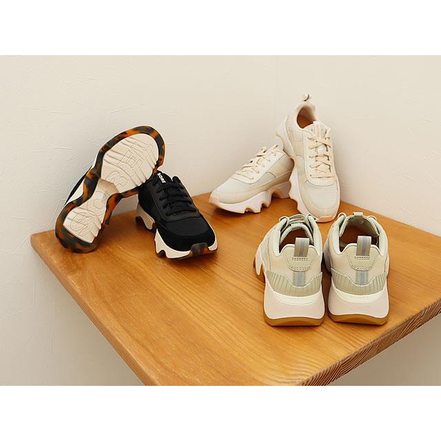 SOREL ソレル レディース KINETIC IMPACT II WONDER LACE キネティック インパクト2 ワンダー レース パールセント, チョーク スニーカー 返品交換送料無料 SOREL（ソレル） レディース KINETIC IMPACT II WONDER LACE