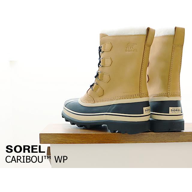 SOREL（ソレル） CARIBOU WP カリブーウォータープルーフ Buff バフ 靴