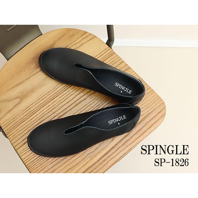 SPINGLE（スピングル） SP-1826 BLACK ブラック 靴 レディース