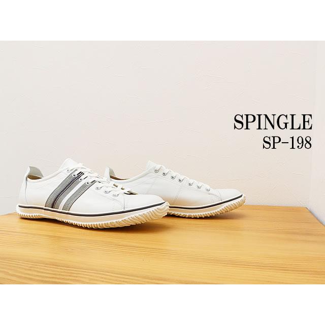 SPINGLE（スピングル） SP-198 WHITE/GRAY ホワイト/グレー スピングル