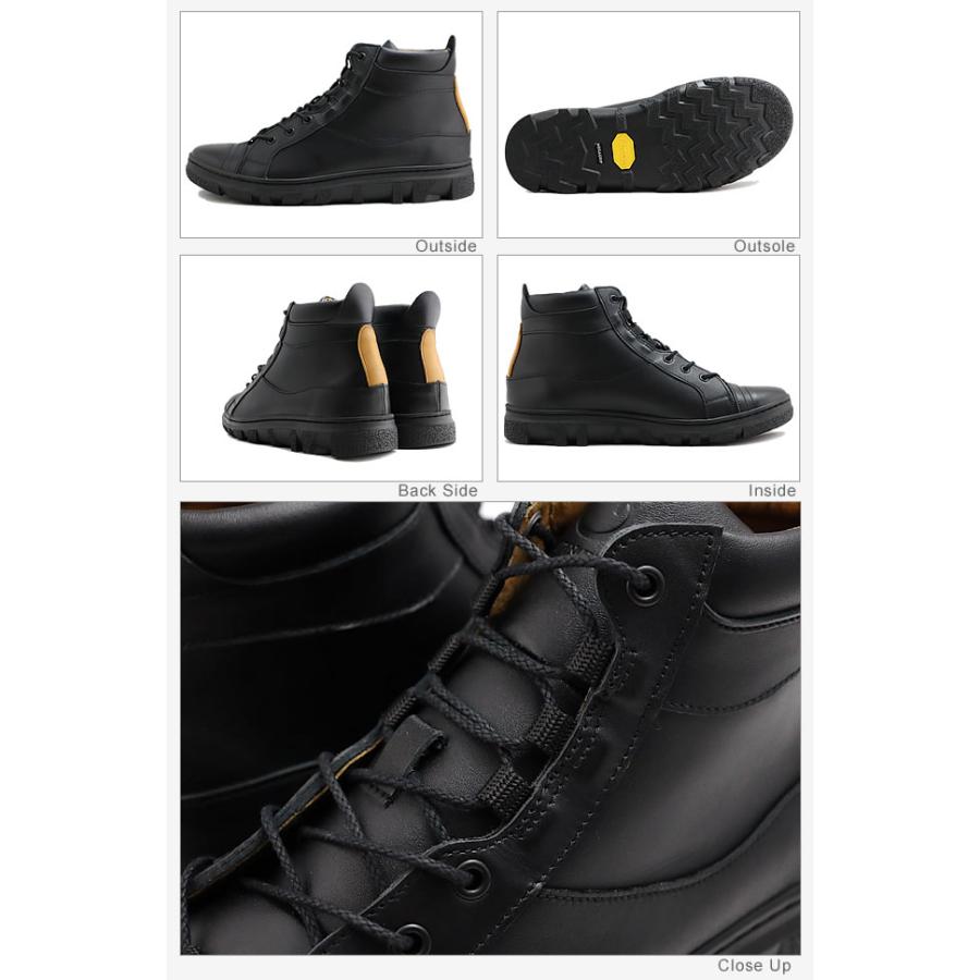 SPINGLE（スピングル） SP-6413 BLACK ブラック 靴 ハイカット