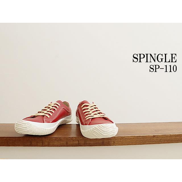 【美品】✨ SPINGLE MOVE スピングルムーブ SPM-110 M SPINGLE（スピングル） SP-110（旧SPM-110） RED レッド 靴 スニーカー