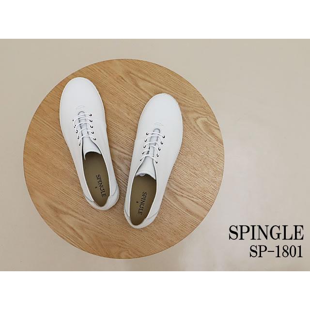 SPINGLE（スピングル） SP-1801（旧SPM-1801） WHITE ホワイト 靴