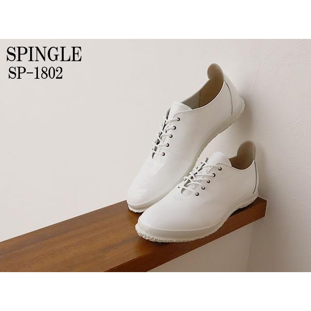 SPINGLE（スピングル） SP-1802（旧SPM-1802） WHITE ホワイト 靴